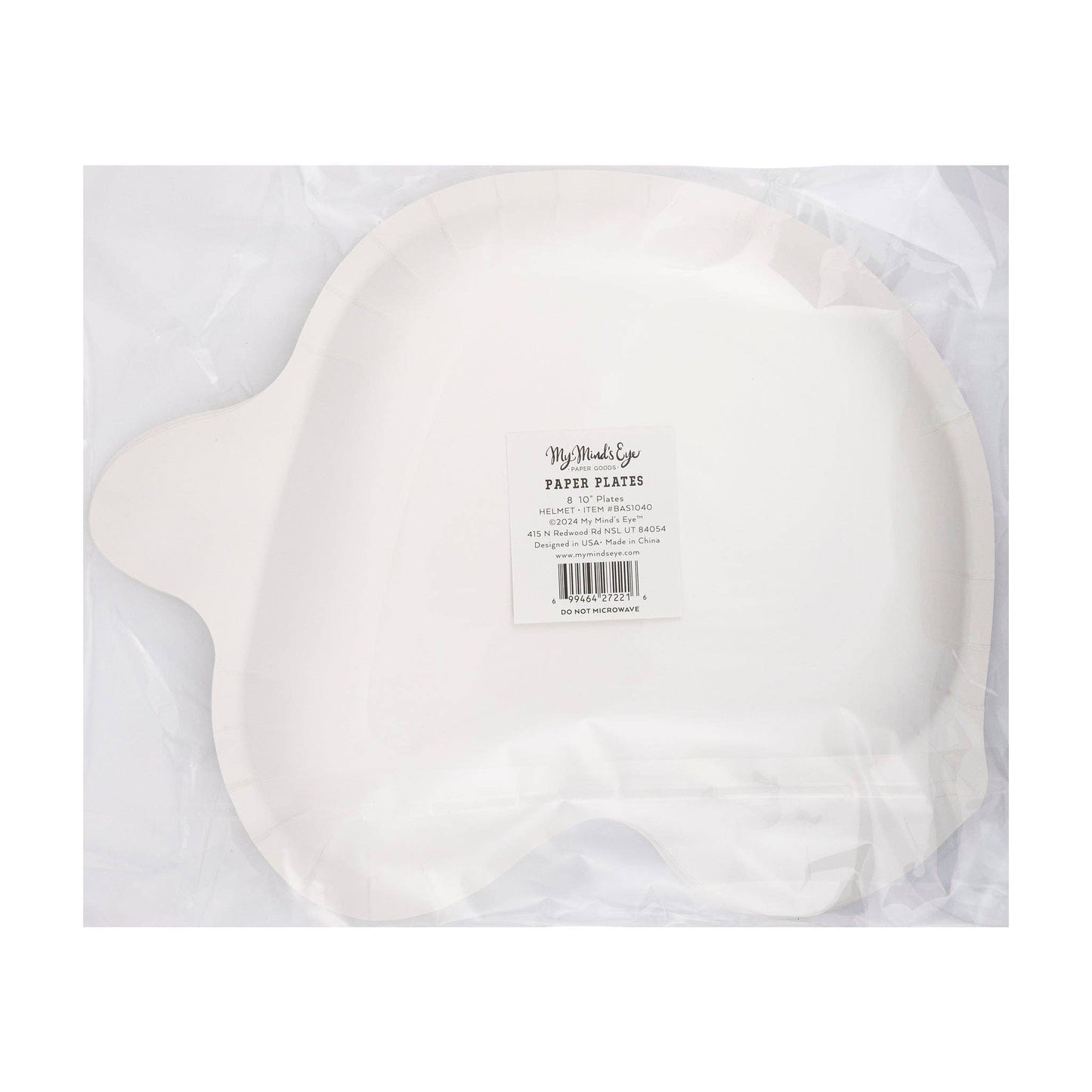 Helmet Shaped Disposable Paper Plate