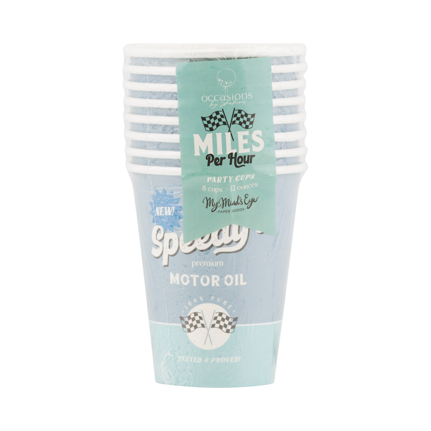 MIL1012 - Miles per Hour - Speedy Paper Cup - The Party Company