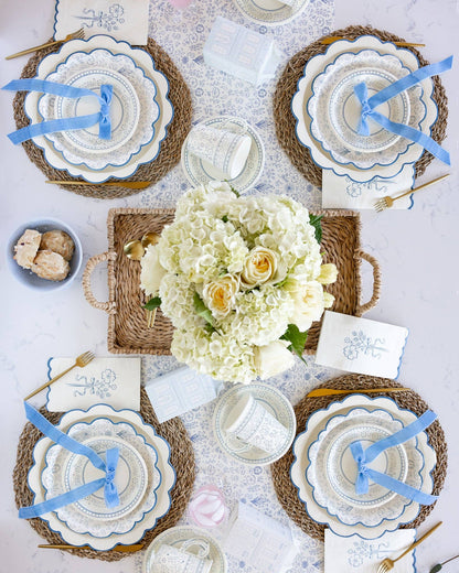 PEM1039 - Pembroke Flower Paper Disposable Dinner Napkin