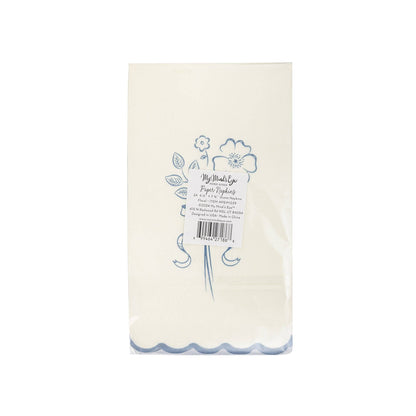 PEM1039 - Pembroke Flower Paper Disposable Dinner Napkin